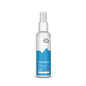 Cetoconazol Spray 2% Ibasa Antifúngico para Cães e Gatos 100 ml