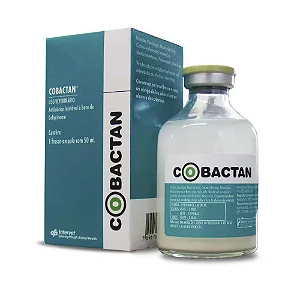 Cobactan 2,5% Antibiótico Injetável MSD 50 mL
