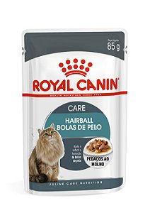 Sachê Royal Canin Hairball Care para Gatos Adultos - Controle de Bolas de Pelo - 85 g