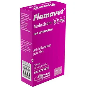 Flamavet Agener União 0,5 mg para Cães - 10 Comprimidos