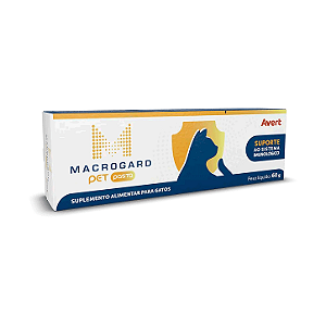 Macrogard Pet Pasta Avert Suplemento para Gatos 60 g