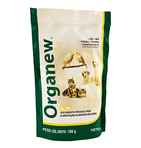 Organew Pet Vetnil 100 g - Probiótico e Prebiótico