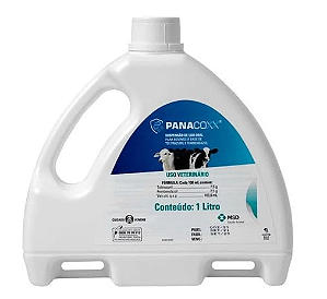 Panacoxx MSD 1 Litro - Anticoccidiano e Vermífugo para Bovinos