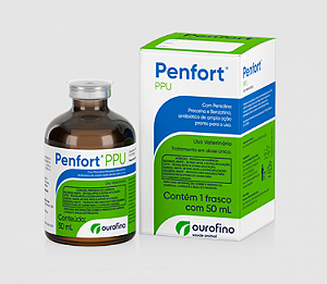 Penfort PPU Ourofino 50 ml Antibiótico Injetável