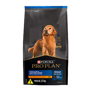 Ração Pro Plan Purina Active Mind Cães 7+ Frango 2,5 kg