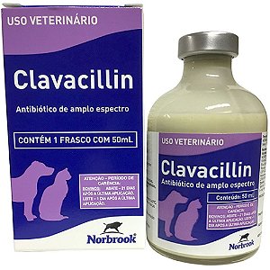 Clavacillin Injetável – Norbrook – 50 Ml