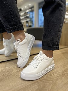 Tênis Casual Branco Hanna