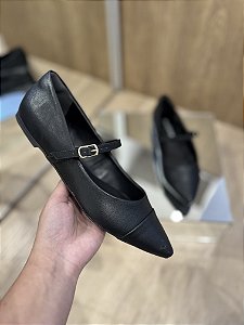 Sapatilha Bico Fino Preto Lena