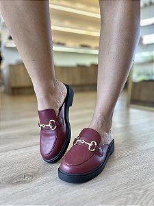 Mule Cherry Com Fivela Mariah