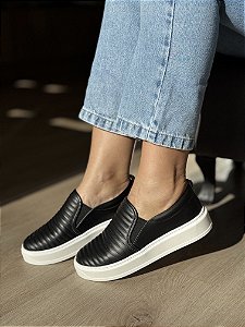 Tênis Slip Preto Tainara