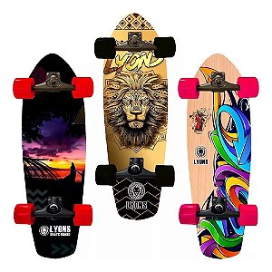 Skate Simulador de Surf Lyons Profissional