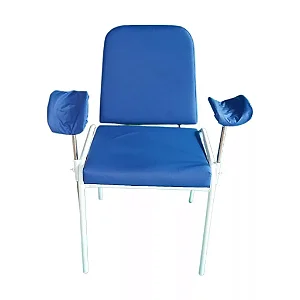 CADEIRA PARA COLETA DE SANGUE DESMONTÁVEL – APOIO LATERAL PORTAL HOSPITALAR