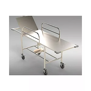 CARRO MACA SIMPLES EM AÇO INOX – PE2720 PORTAL HOSPITALAR