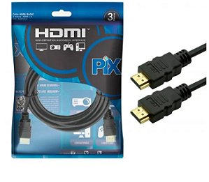 CABO HDMI VERSAO 1.4 4K 15 PINOS 2 Metros