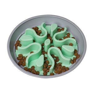 OUTWARD HOUND Comedouro Lento Fun Feeder Slo-Bowl