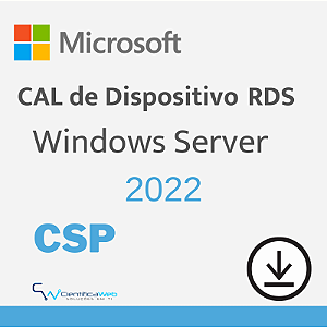 Cal de Dispositivo Windows Server 2022 (RDS)