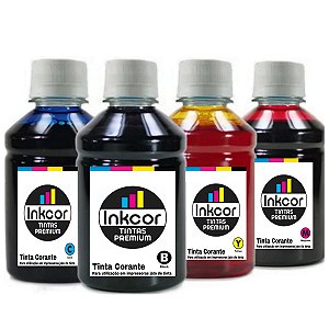 Tinta para Recarga de Cartuchos HP Canon 1000ml de Cada Cor - Atacado