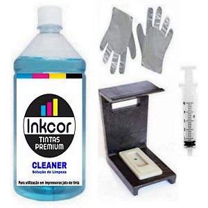 Solução de Limpeza Cleanner Para Limpeza de Cartuchos e Cabeça de Impressão - 150ml