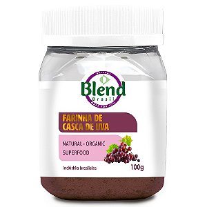 Farinha de Casca de Uva 100g Blend Brasil