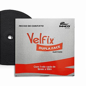 Abraçadeira de Velcro Velfix Dupla Face Injetado 16mm x 25m