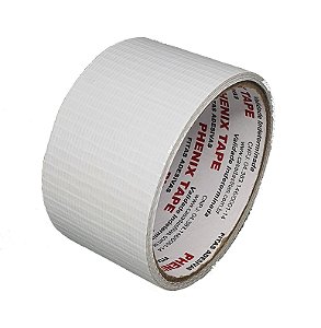 Fita Multiuso Reforçada Silver Tape 48mm x 5m Branca