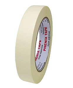 Fita Crepe Branca Phenix Tape 24mm x 50m