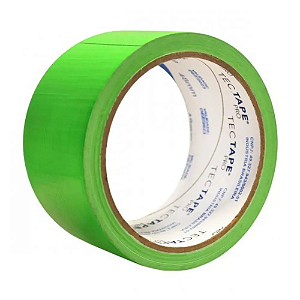 Fita Silver Tape Neon Tectape 747 48mm X 10m - Verde