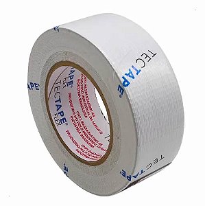 Fita Multiuso Polietileno 48mm x 50m Branca 707 Tectape (Silver Tape)