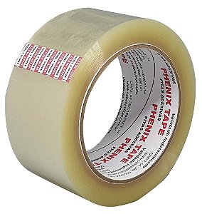 Fita Adesiva Transparente Hot Melt 48mm x 100m Phenix Tape