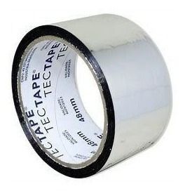 Fita Adesiva PP Aluminizada Tectape 302 48mm x 45m