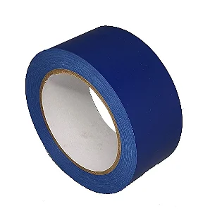 Fita Adesiva para Demarcação de Solo 48mm x 30m Azul