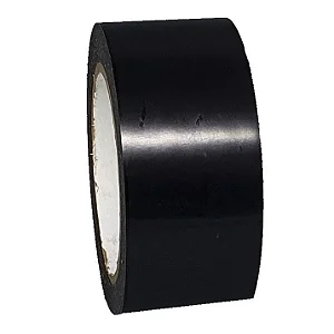 Fita Adesiva para Demarcação de Solo 48mm x 30m Preta