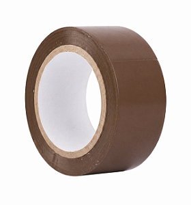 Fita Adesiva para Demarcação de Solo 48mm x 30m Marrom