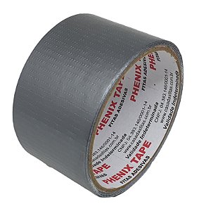 Fita Multiuso Reforçada Silver Tape 48mm x 5m Cinza