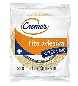 Fita Adesiva Autoclave Cremer 19mm x 30m