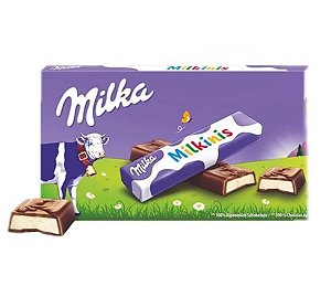 Chocolate Milka Milkinis Barrinhas 87g