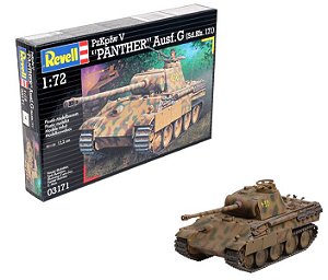 Tanque Panther Ausf. G 1/72 Revell