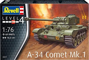 Tanque A-34 Comet Mk.1 1/76 Revell