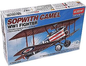 Caça Inglês da Primeira Guerra Mundial Sopwith Camel 1/72 Academy