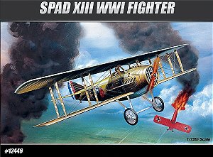 Caça Francês Spad XIII Primeira Guerra Mundial 1/72 Academy