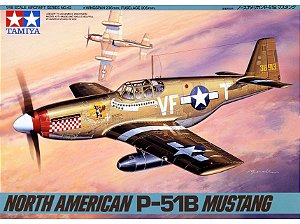 Caça Americano P-51B Mustang 1/48 Tamiya