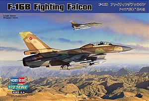 Caça F-16B Fighting Falcon 1/72 Hobby Boss