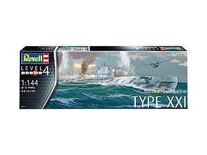Submarino Alemão Tipo XXI 1/144 Revell