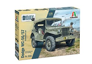 Miniatura de Dodge WC-56/57 Command Car 1/35 Italeri