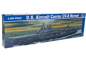 Kit Plástico Porta-Aviões USS Hornet CV-8 05601 Trumpeter – Escala 1/350