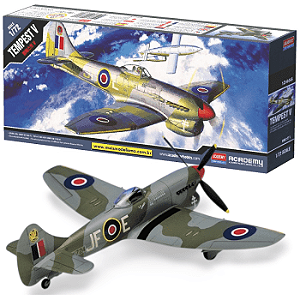 Miniatura do Caça Inglês Tempest V 1/72 – Academy