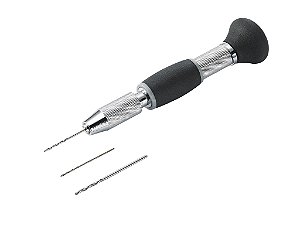 Mini Furadeira Hand Drill Com 3 Brocas Revel