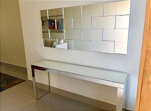 CONJUNTO COMPLETO LUXO APARADOR + PAINEL PIZZINI