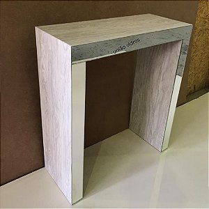 Aparador decorativo Vermont - Detalhe em espelho 