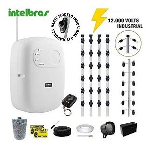 KIT 30 METROS CERCA ELÉTRICA INDUSTRIAL - INTELBRAS